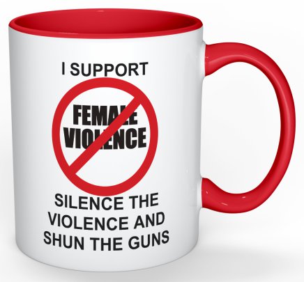 Anti-violence against females mug
