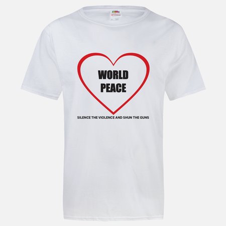 World peace t-shirt